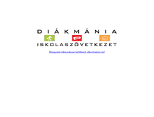 Tablet Screenshot of diakmania.hu